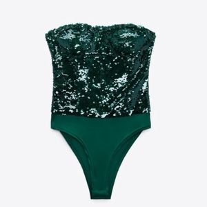 Zara Sequin Corset